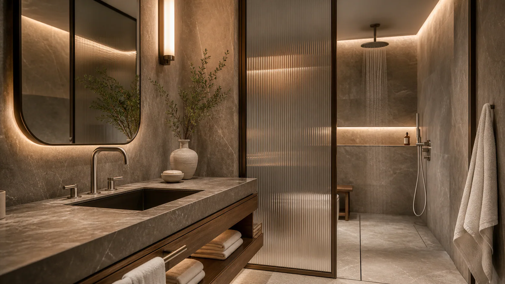 Boutique hotel bathroom project
